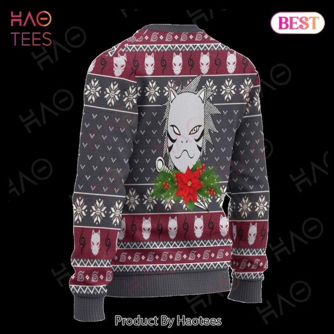 Cozy Anime Ninja Holiday Sweater - Festive & Stylish Knit For Fans - Image 2