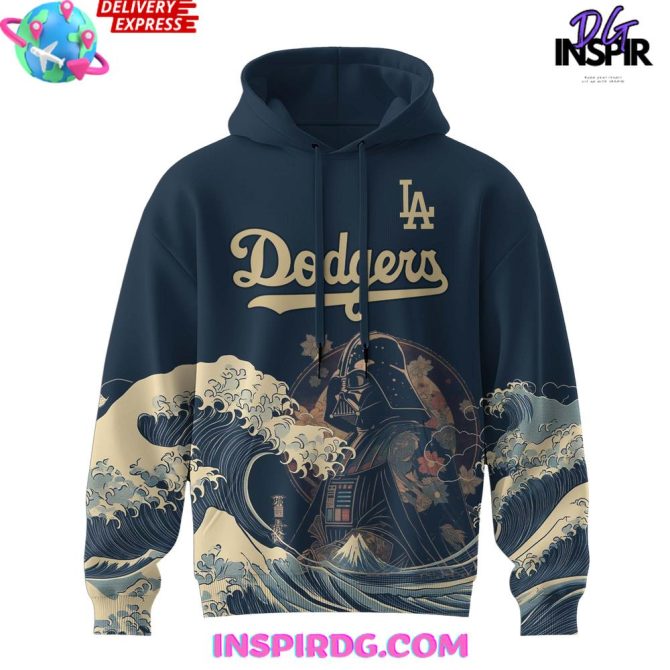 Lord Vader X Los Angeles Dodgers 2025 All Over Print Hoodie - Image 2
