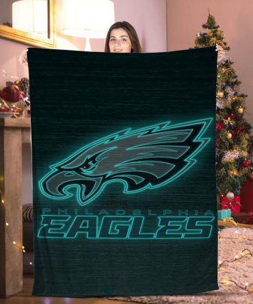 Cozy Philadelphia Eagles Fleece Blanket - Perfect Gift For Fans & Home Decor