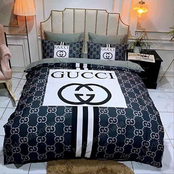 Luxury Gucci Logo Fashion Brands 37 Bedding Set