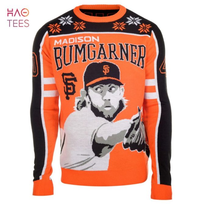 Best Madison Bumgarner 40 San Francisco Giants Mlb Player Ugly Christmas Sweater