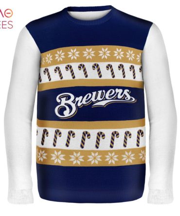 Best Milwaukee Brewers Mlb Ugly Christmas Sweater Wordmark