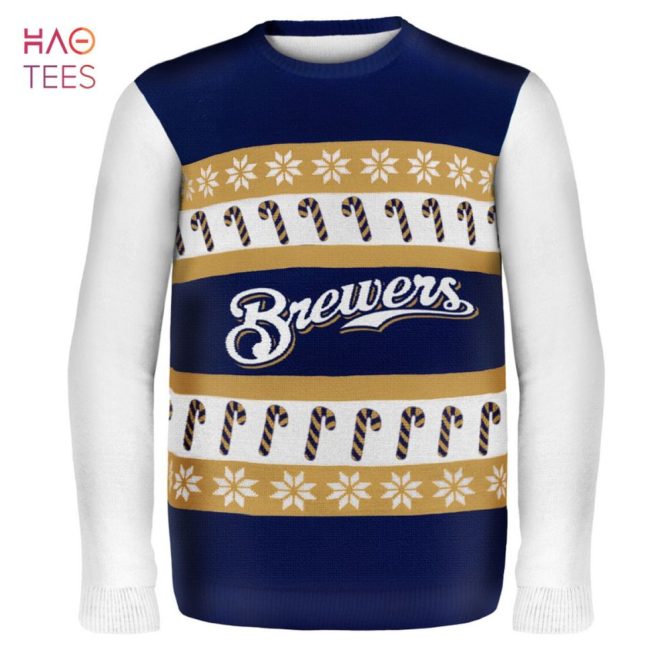 Best Milwaukee Brewers Mlb Ugly Christmas Sweater Wordmark