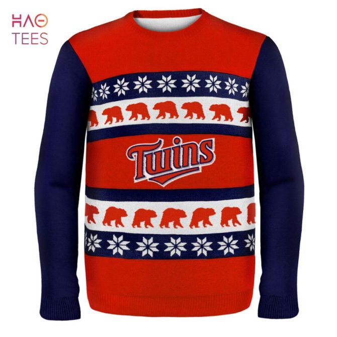 Best Minnesota Twins Mlb Ugly Christmas Sweater Wordmark