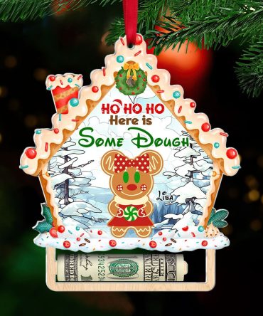 Personalized Christmas Gifts For Kids Money Holder Ornament Here Is Some Dough 01Kati130924