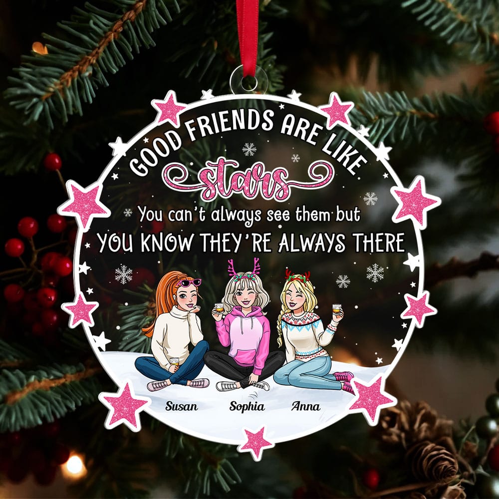 Personalized Gifts For Friends Christmas Ornament 04Toti221024