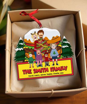 Personalized Gifts For Family, Tasty Acrylic Ornament Christmas 04Xqti091124Hg