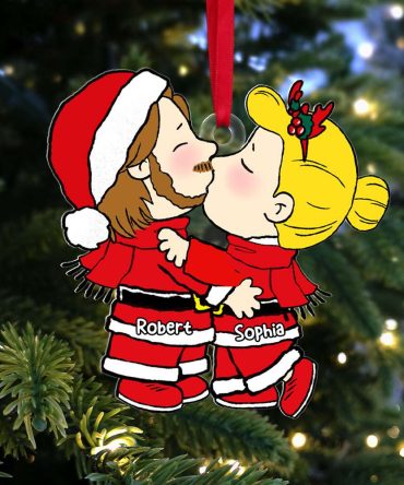 Personalized Gift For Couple Christmas Ornament