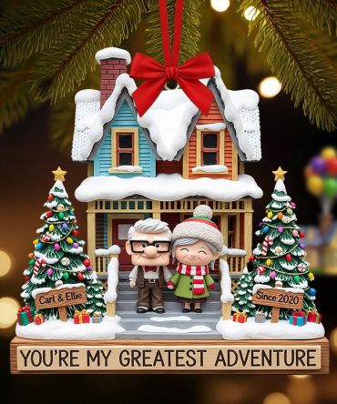 Old Couple Ornament - Personalized Gifts For Couple 06Toti190825