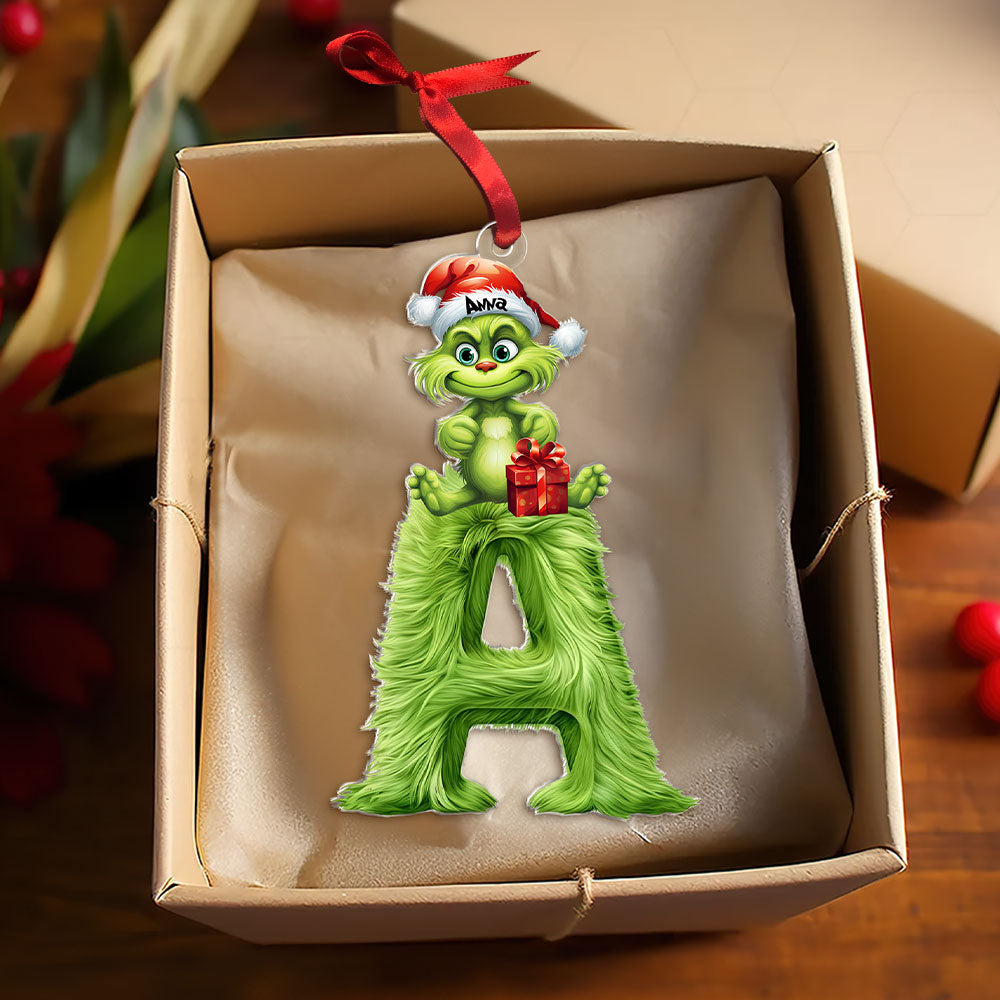 Custom Alphabet Letters Gifts For Kids Christmas Ornament 01Kati281024 - Image 2
