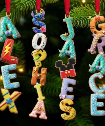 Alphabet Gingerbread Ornament - Personalized Gift For Christmas Ornament 05Nati231025