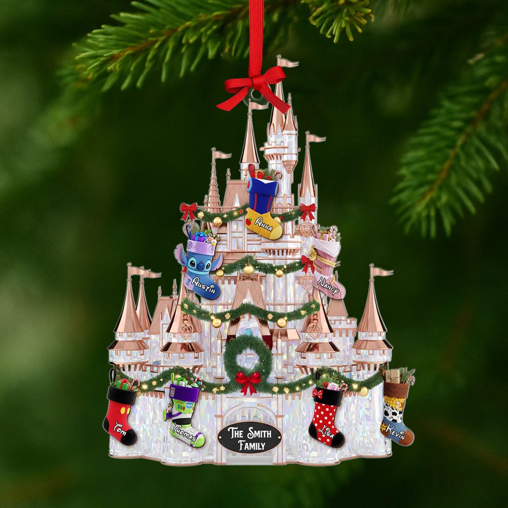 Cartoon Stocks Family Ornament - Personalized Gifts For Family 01Ohti150825