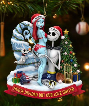 Naughty Spooky Couple Ornament - Personalized Gifts For Couple 01Huti300925