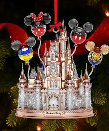 Balloon Family Ornament - Personalized Christmas Gifts For Family 05Ohti130825