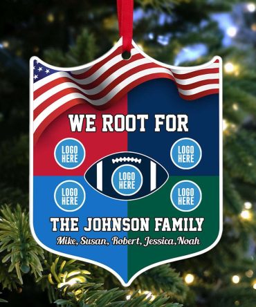 Personalized Gift For Football Lover Ornament 03Huti061124
