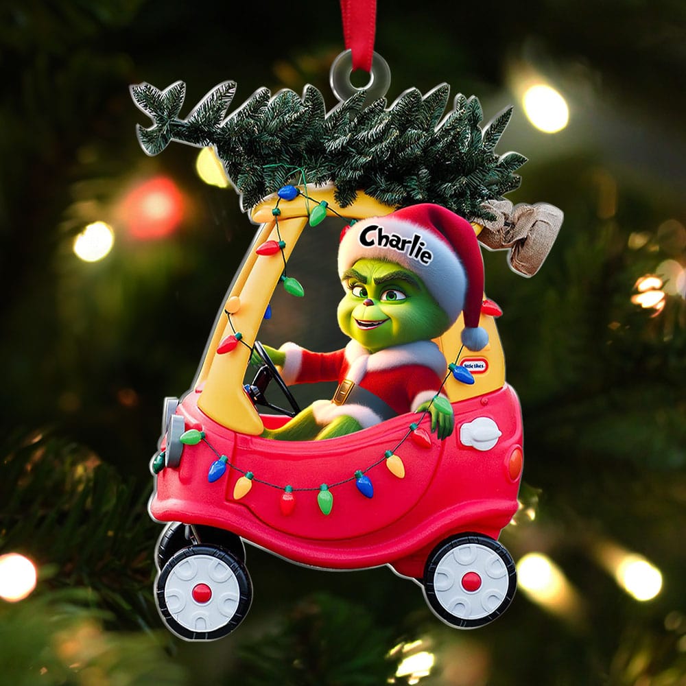 Personalized Gifts For Christmas Acrylic Ornament 06Ohti081124