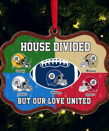 Personalized Gifts For American Football-Loving Family Christmas Ornament 02Huti181024