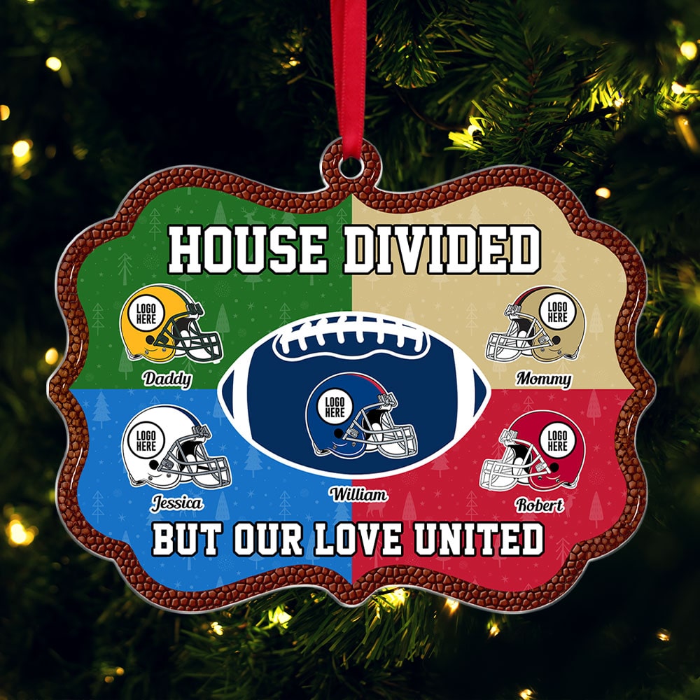 Personalized Gifts For American Football-Loving Family Christmas Ornament 02Huti181024