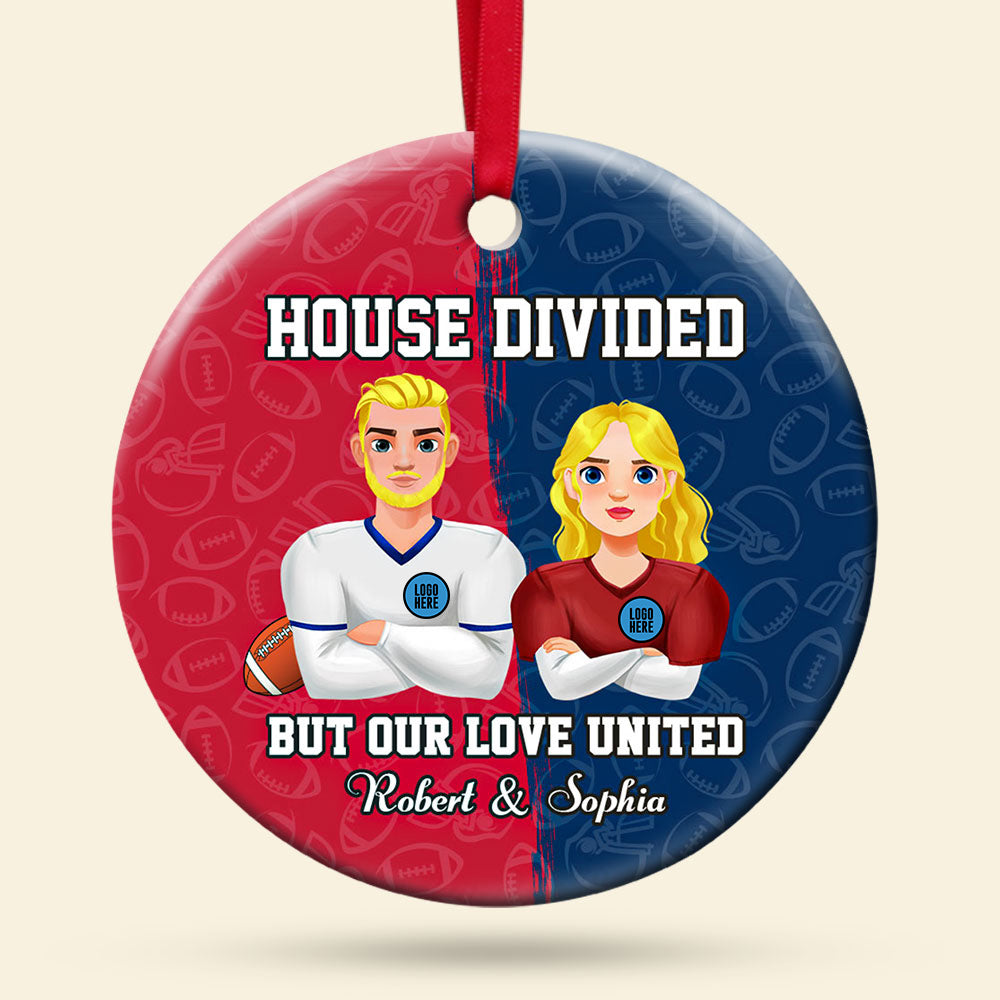 Personalized Christmas Gifts For Couple Ornament American Football Couple 05Huti141024Hg - Image 7
