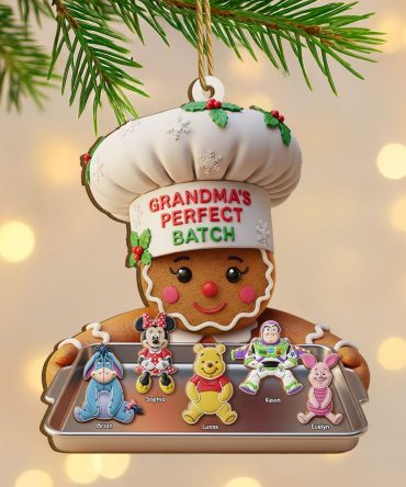 Grandma Cookie Ornament - Personalized Gifts For Grandma 04Pgti180825