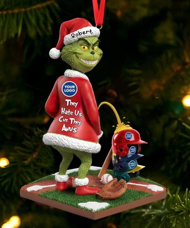Naughty Green Monster Personalized Gifts For Sport Lovers Christmas Ornament 02Huti011025