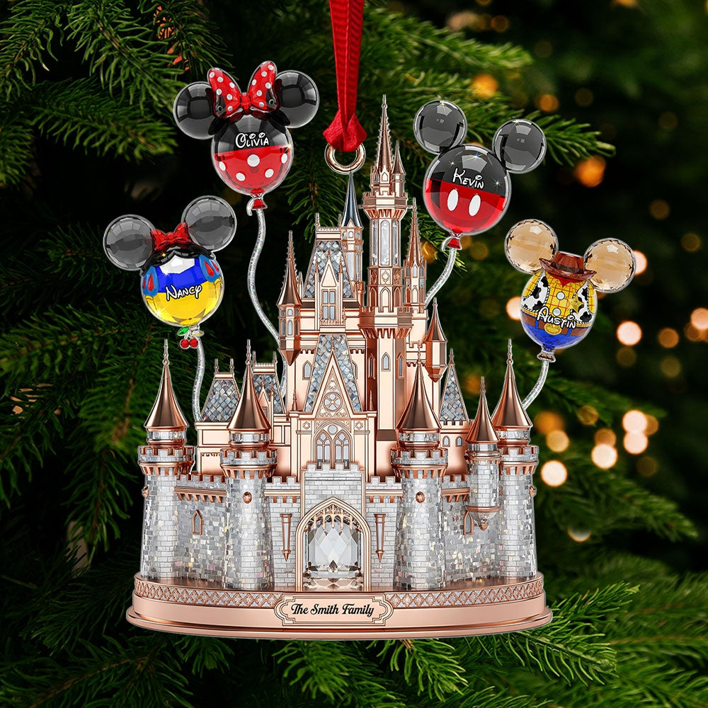 Balloon Family Ornament - Personalized Christmas Gifts For Family 05Ohti130825 - Image 2