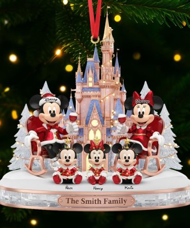 Family Ornament - Personalized Gift For Family Christmas Ornament 05Ohti171025