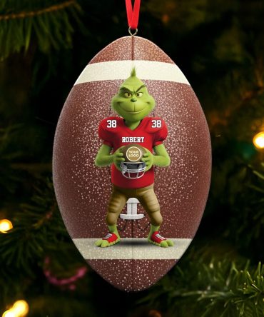 Green Monster Ornament - Personalized Gifts For Sport Lovers 01Ohti061025