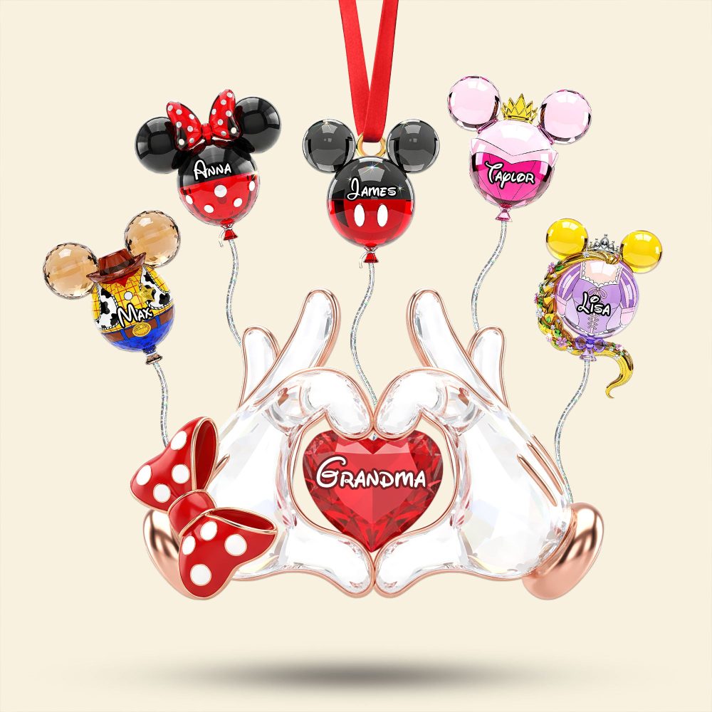 Fairytale Balloon Grandma Ornament - Personalized Gifts For Grandma 02Ohti240925 - Image 4