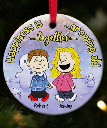 Personalized Christmas Gifts For Couple Hand In Hand  Ornament 04Qhhn281023Da