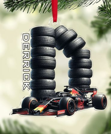 Custom Letter Gifts For Sport Car Racing Fan Ornament 05Qhti251024