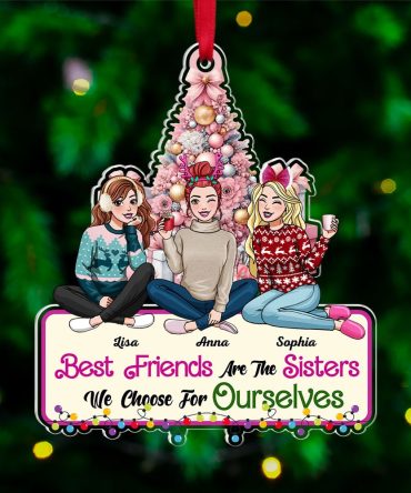 Personalized Gifts For Friends Christmas Ornament 02Xqti110924Hh