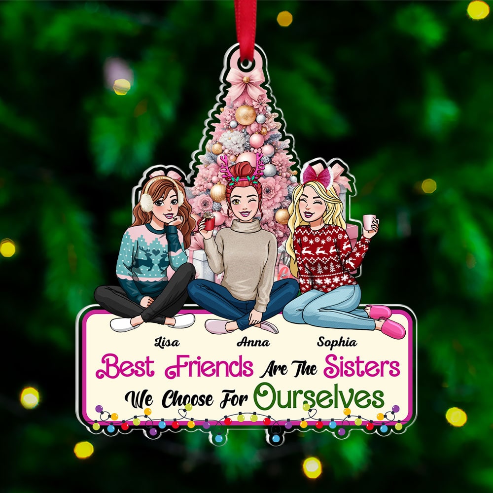 Personalized Gifts For Friends Christmas Ornament 02Xqti110924Hh