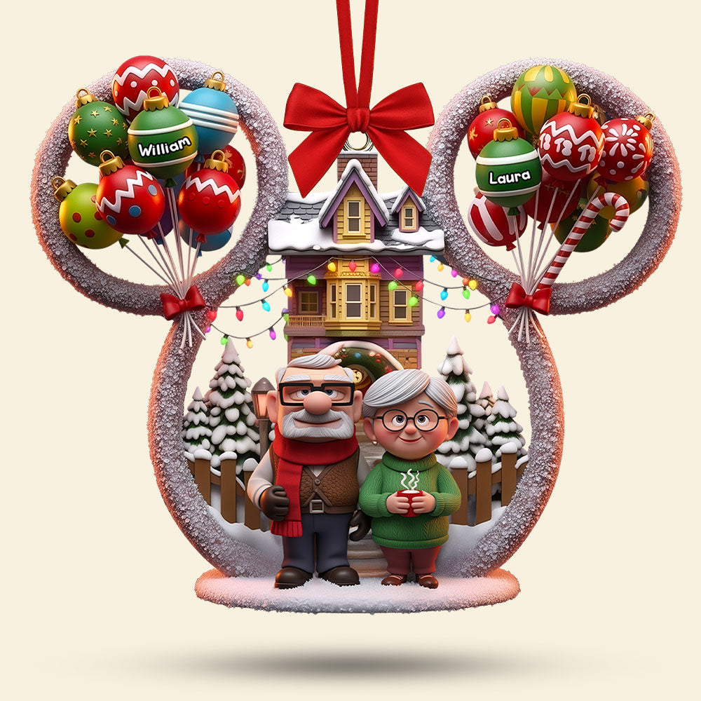Cartoon Couple Ornament - Personalized Gifts For Couple 03Tgti190825 - Image 3