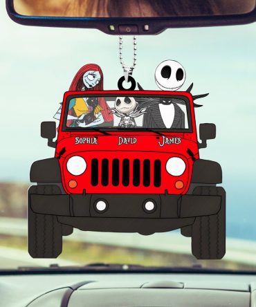 Personalized Gifts For Family Car Ornament 01Ohdc200624