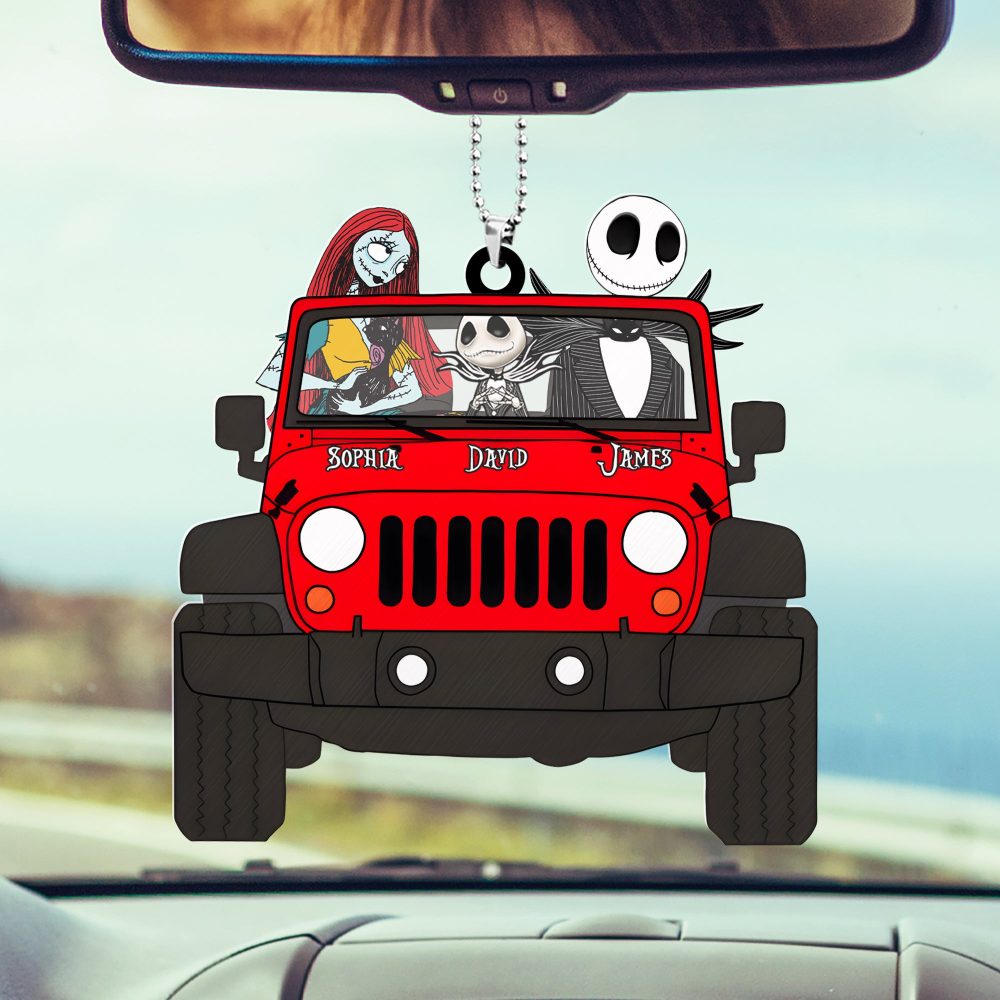 Personalized Gifts For Family Car Ornament 01Ohdc200624