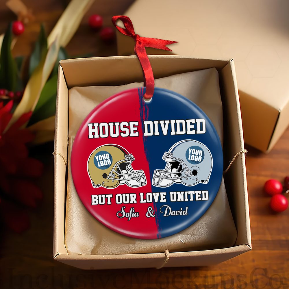 Personalized Gifts For American Football Lovers Family Christmas Ornament 03Huti111023 - Image 4