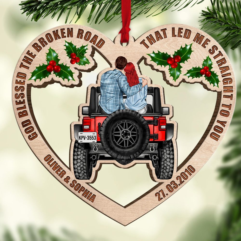 Personalized Gifts For Couple Christmas Ornament 02Acti300922Tm