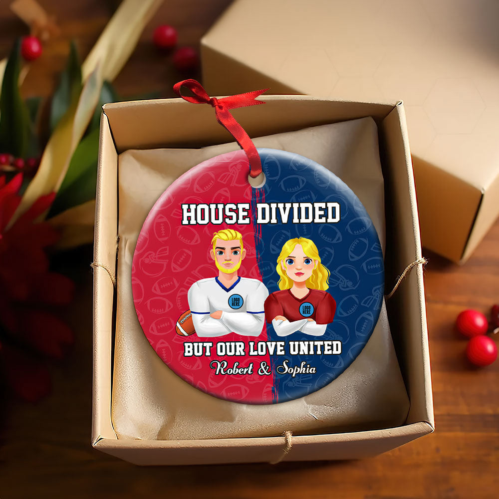 Personalized Christmas Gifts For Couple Ornament American Football Couple 05Huti141024Hg - Image 6