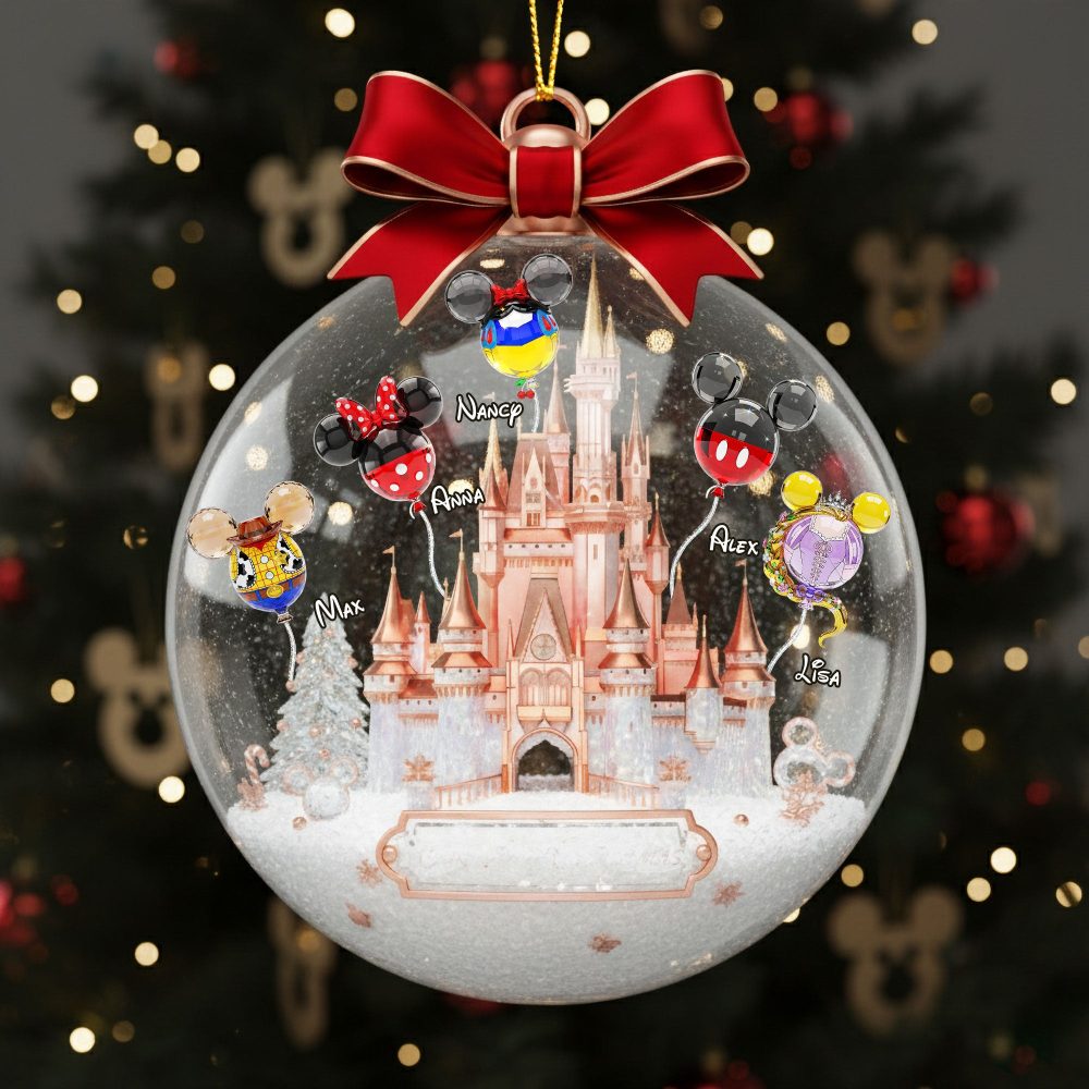 Balloon Fairytale Family Ornament - Personalized Gifts For Family 04Ohti250925 - Image 2