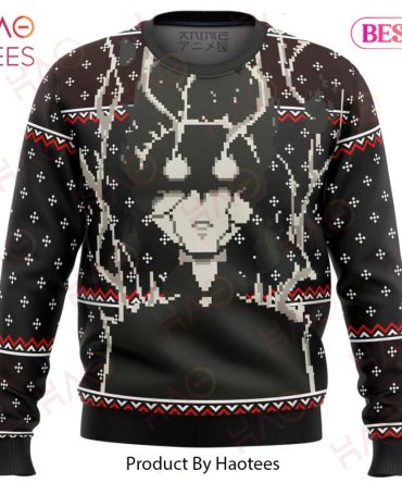 Cozy Anime-Themed Reindeer Sweater - Perfect Holiday Gift For Anime Fans!