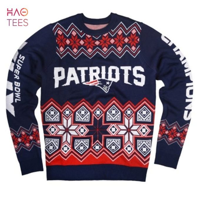 Best New England Patriots Super Bowl Xlix Champ Nfl Ugly Christmas Sweater