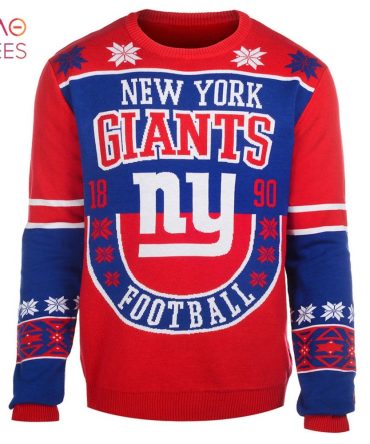 Best New York Giants Retro Cotton Ugly Christmas Sweater