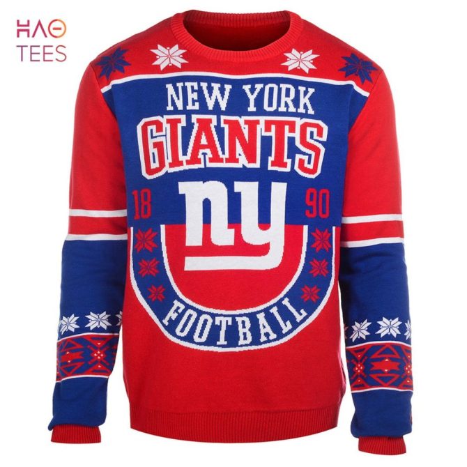 Best New York Giants Retro Cotton Ugly Christmas Sweater