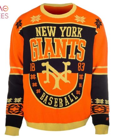 Best New York Giants San Francisco Baseball Cotton Retro Ugly Christmas Sweater