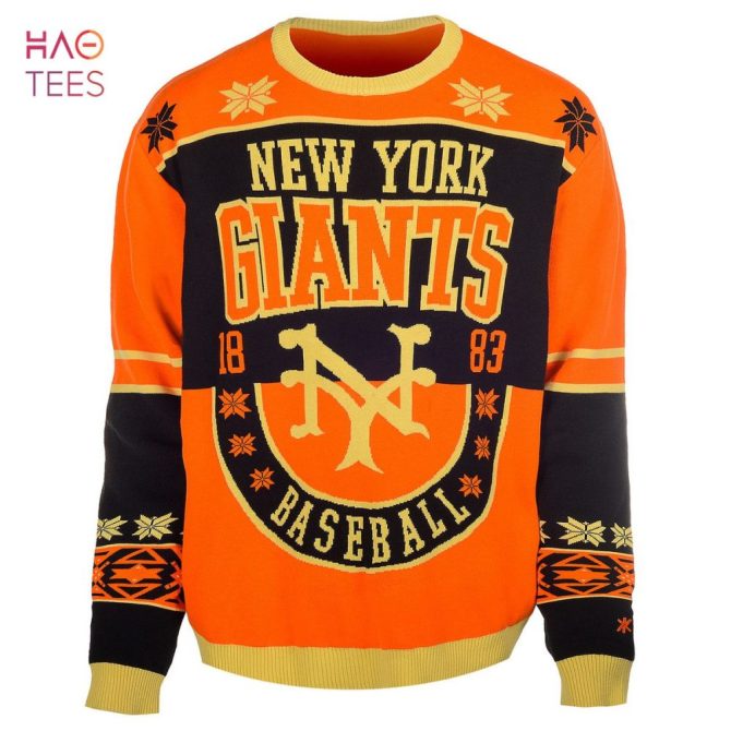 Best New York Giants San Francisco Baseball Cotton Retro Ugly Christmas Sweater