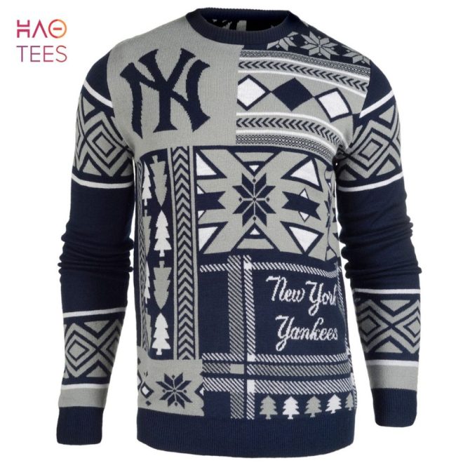 Best New York Yankees Patches Mlb Ugly Christmas Sweater
