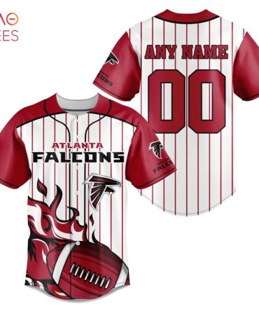Nfl Atlanta Falcons, Specialized Design In Varsity Baseball Jersey Limited Edition