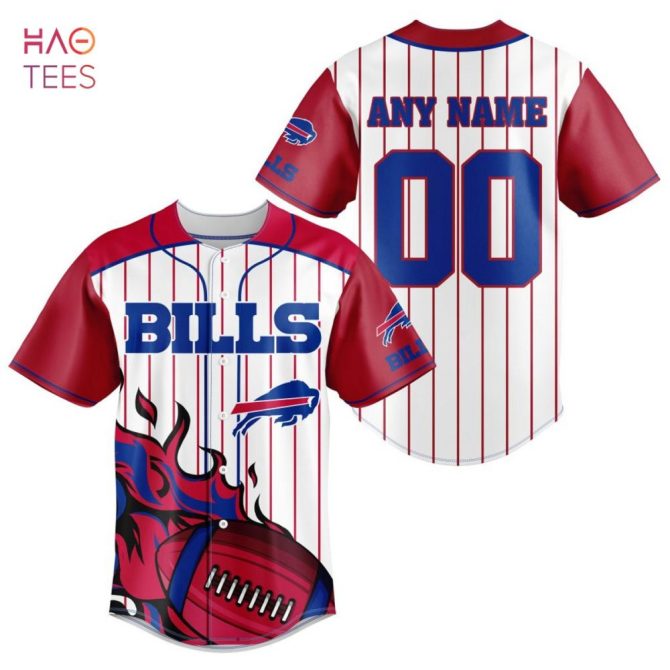 Nfl Buffalo Bills, Specialized Design In Varsity Baseball Jersey Limited Edition