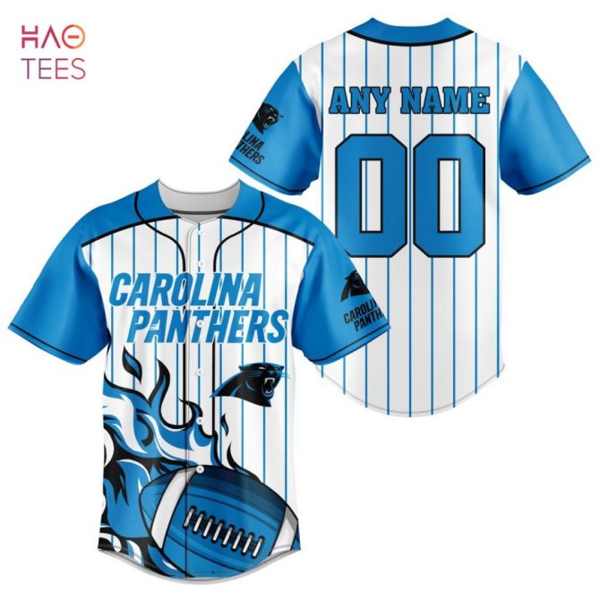 Nfl Carolina Panthers, Specialized Design In Varsity Baseball Jersey Limited Edition